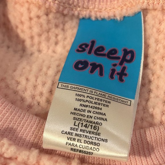 SLEEP ON IT GIRLS PINK UNICORN 2 -PC SET - Picture 14 of 15